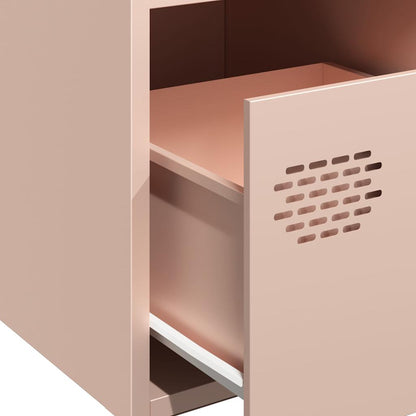 Sideboard Pink 68x39x73.5 cm Cold-rolled Steel