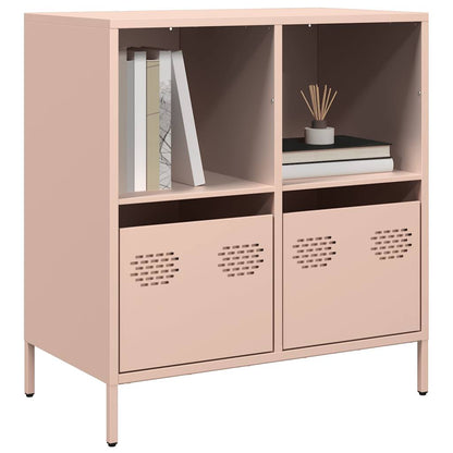 Sideboard Pink 68x39x73.5 cm Cold-rolled Steel