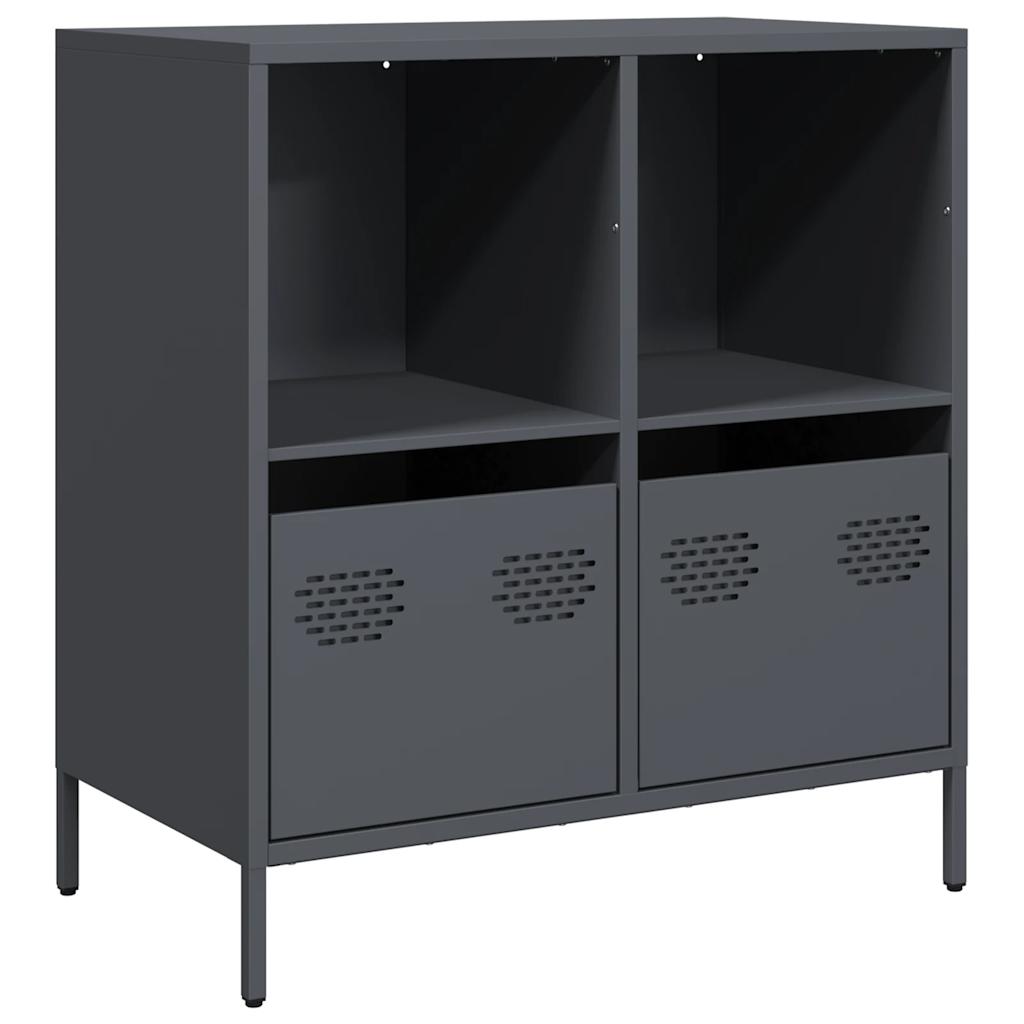 Sideboard Anthracite 68x39x73.5 cm Cold-rolled Steel