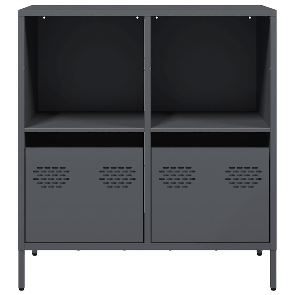 Sideboard Anthracite 68x39x73.5 cm Cold-rolled Steel