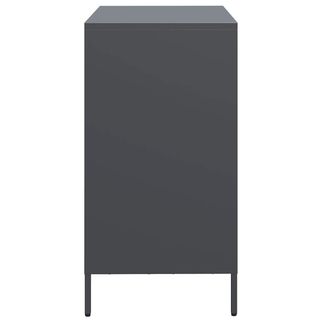 Sideboard Anthracite 68x39x73.5 cm Cold-rolled Steel