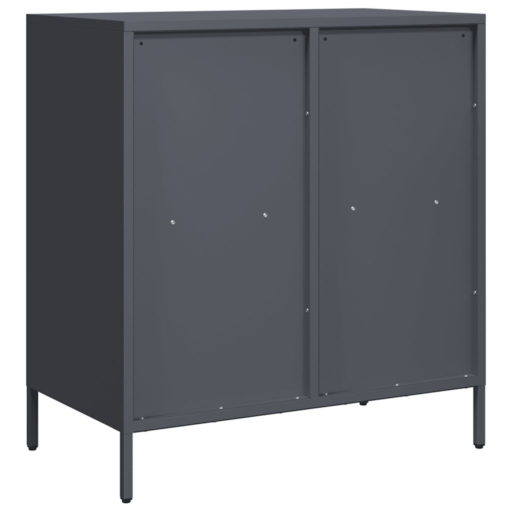 Sideboard Anthracite 68x39x73.5 cm Cold-rolled Steel