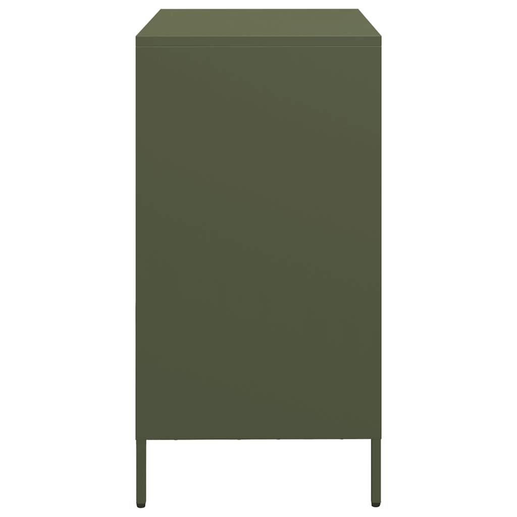 Sideboard Olive Green 68x39x73.5 cm Cold-rolled Steel