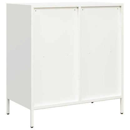 Sideboard White 68x39x73.5 cm Cold-rolled Steel