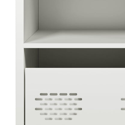 Sideboard White 68x39x73.5 cm Cold-rolled Steel