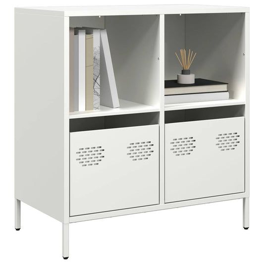 Sideboard White 68x39x73.5 cm Cold-rolled Steel