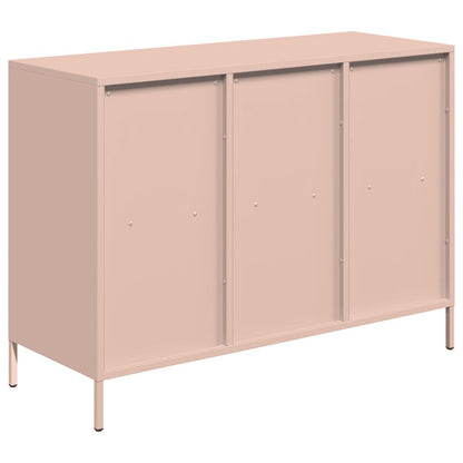 Sideboard Pink 101.5x39x73.5 cm Cold-rolled Steel