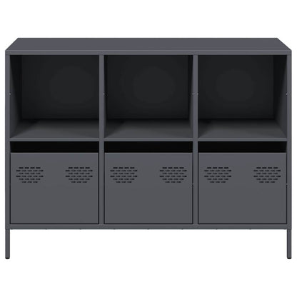 Sideboard Anthracite 101.5x39x73.5 cm Cold-rolled Steel