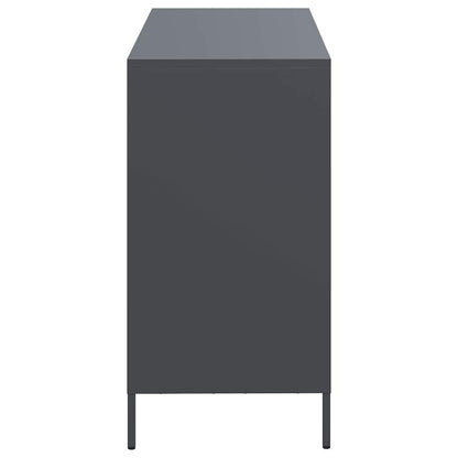 Sideboard Anthracite 101.5x39x73.5 cm Cold-rolled Steel