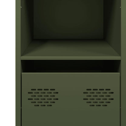 Sideboard Olive Green 101.5x39x73.5 cm Cold-rolled Steel