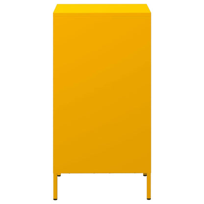 Sideboard Mustard Yellow 35x39x73.5 cm Cold-rolled Steel