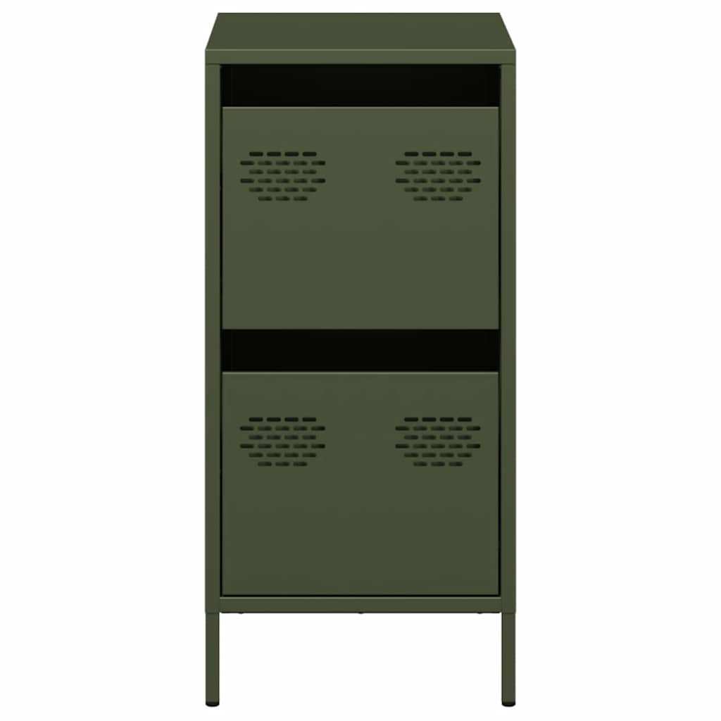 Sideboard Olive Green 35x39x73.5 cm Cold-rolled Steel