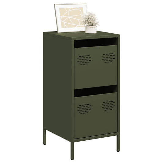 Sideboard Olive Green 35x39x73.5 cm Cold-rolled Steel