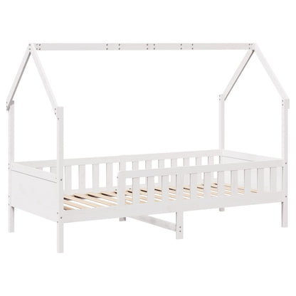 Kids Bed Frame with Drawers without Mattress 90x200 cm Solid Wood