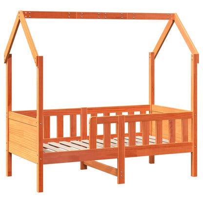 Kids Bed Frame with Drawers without Mattress 80x160 cm Solid Wood