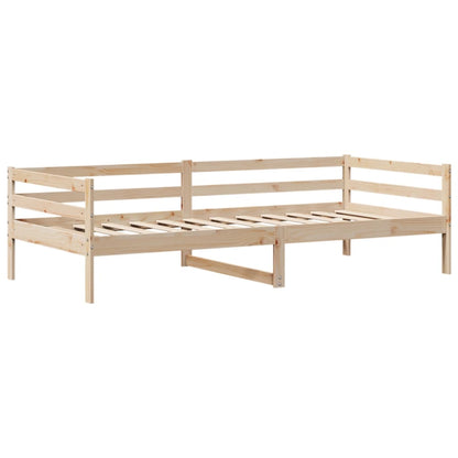 Daybed with Drawers without Mattress 90x200 cm Solid Wood