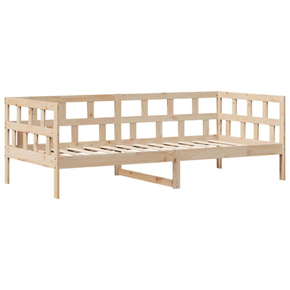 Daybed with Drawers without Mattress 90x200 cm Solid Wood