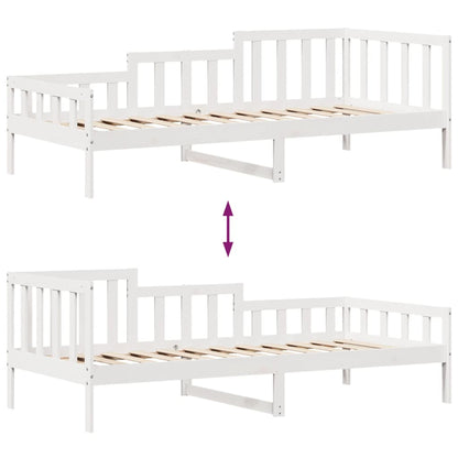 Daybed with Drawers without Mattress 90x190 cm Single Solid Wood