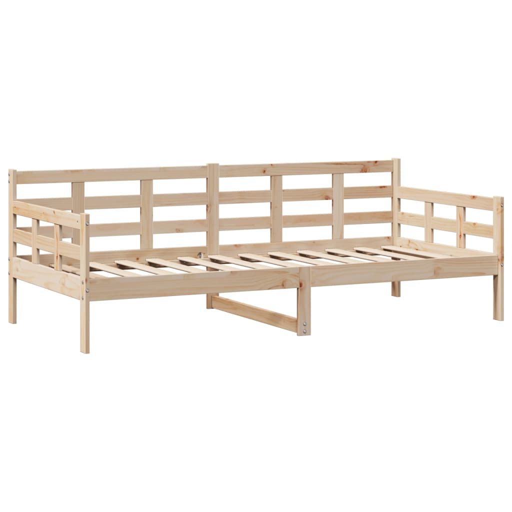 Daybed with Drawers without Mattress 80x200 cm Solid Wood