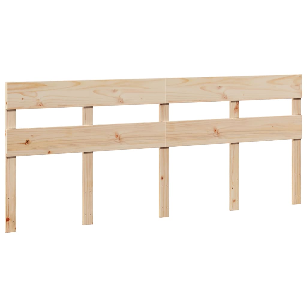 Bed Frame without Mattress 180x200 cm Super King Solid Wood Pine