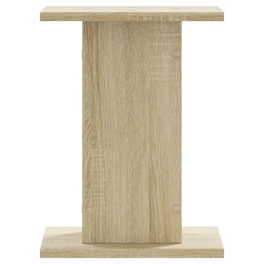 Speaker Stands 2 pcs Sonoma Oak 30x30x40 cm Engineered Wood