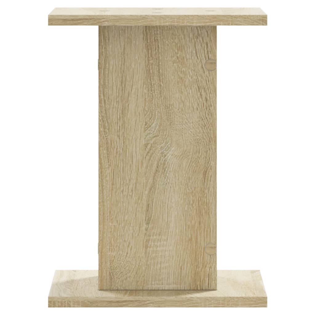 Speaker Stands 2 pcs Sonoma Oak 30x30x40 cm Engineered Wood