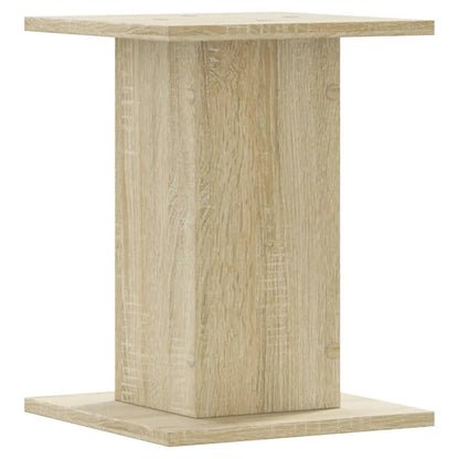 Speaker Stands 2 pcs Sonoma Oak 30x30x40 cm Engineered Wood