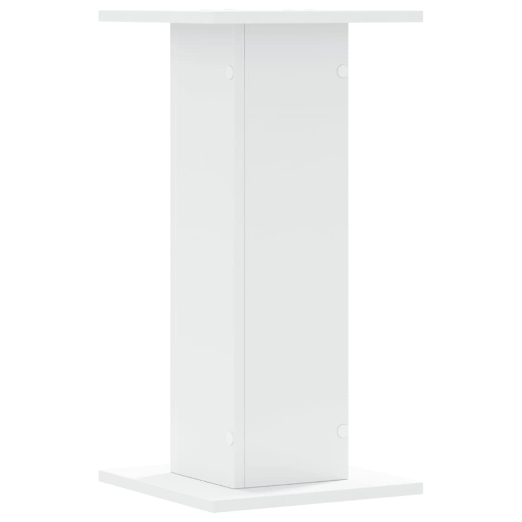 Speaker Stands 2 pcs White 30x30x60 cm Engineered Wood