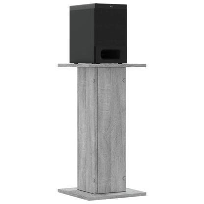 Speaker Stands 2 pcs Grey Sonoma 30x30x60 cm Engineered Wood