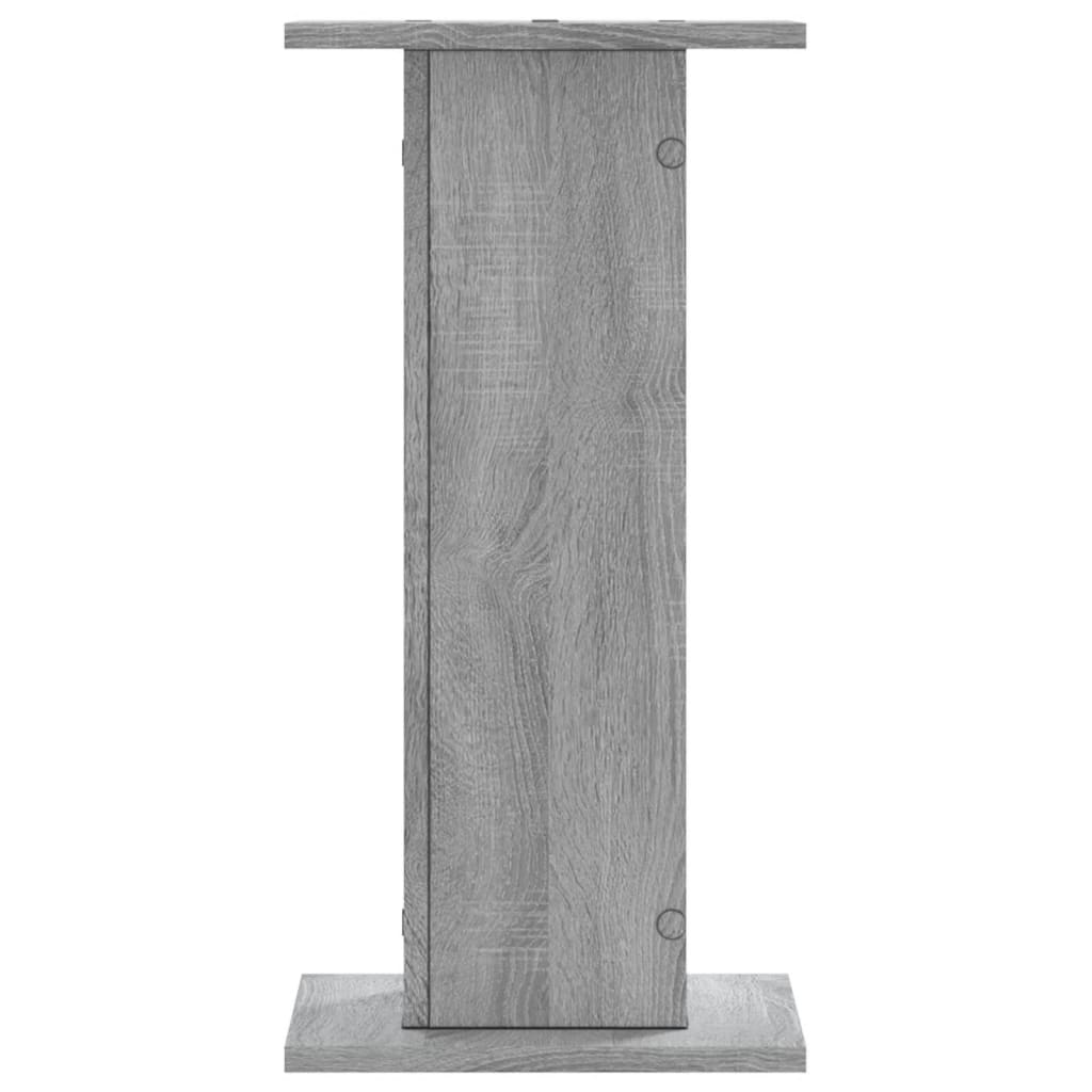 Speaker Stands 2 pcs Grey Sonoma 30x30x60 cm Engineered Wood