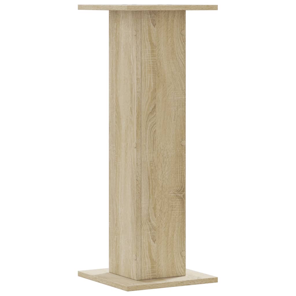 Speaker Stands 2 pcs Sonoma Oak 30x30x80 cm Engineered Wood