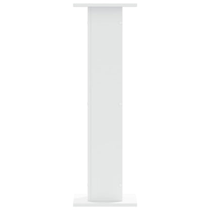 Speaker Stands 2 pcs White 30x30x95 cm Engineered Wood