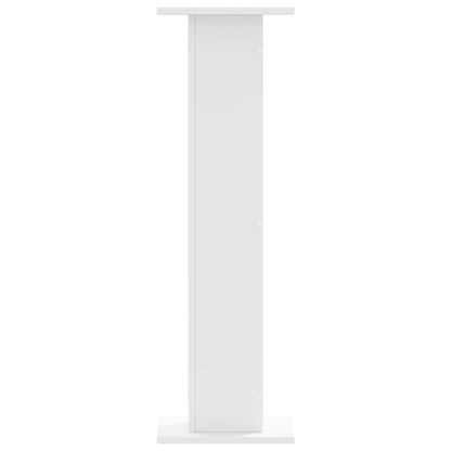 Speaker Stands 2 pcs White 30x30x95 cm Engineered Wood