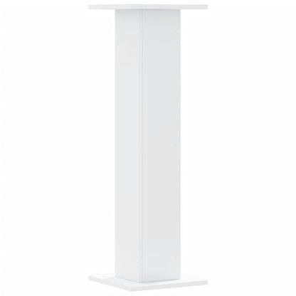 Speaker Stands 2 pcs White 30x30x95 cm Engineered Wood