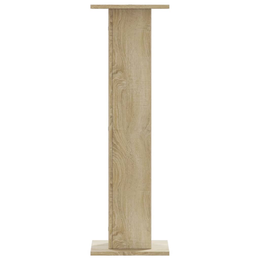 Speaker Stands 2 pcs Sonoma Oak 30x30x95 cm Engineered Wood