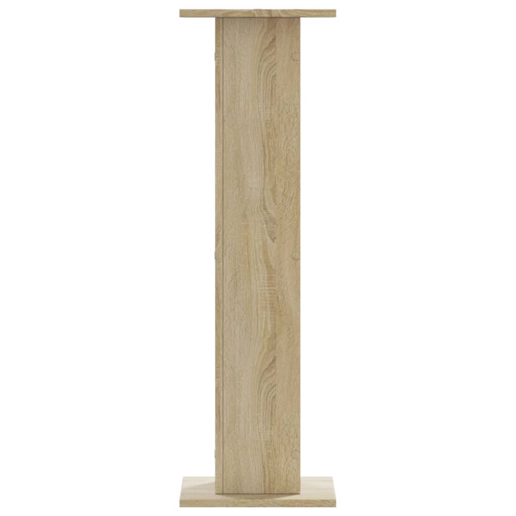 Speaker Stands 2 pcs Sonoma Oak 30x30x95 cm Engineered Wood