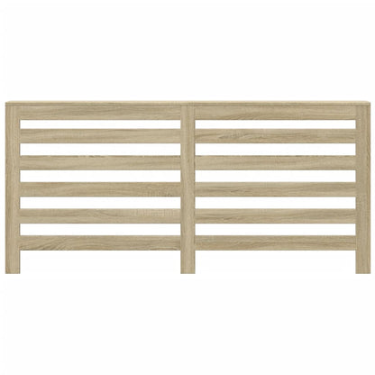 Radiator Cover Sonoma Oak 175x20x82 cm Engineered Wood