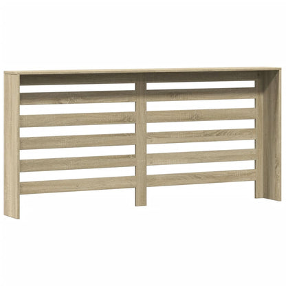 Radiator Cover Sonoma Oak 175x20x82 cm Engineered Wood