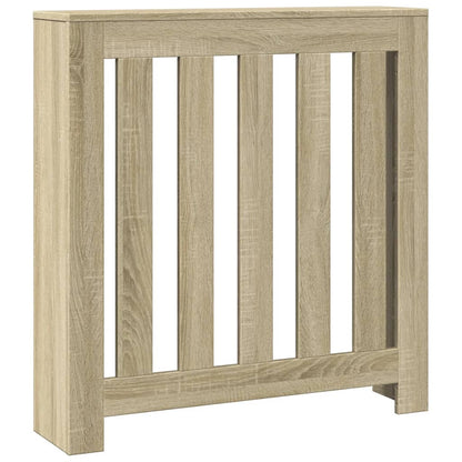 Radiator Cover Sonoma Oak 78x20x82 cm Engineered Wood