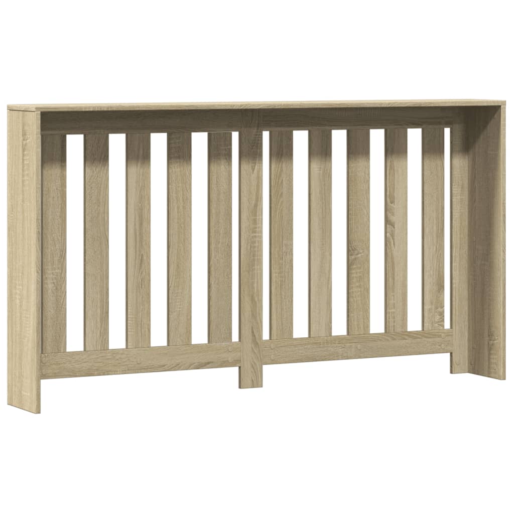 Radiator Cover Sonoma Oak 149x20x82 cm Engineered Wood