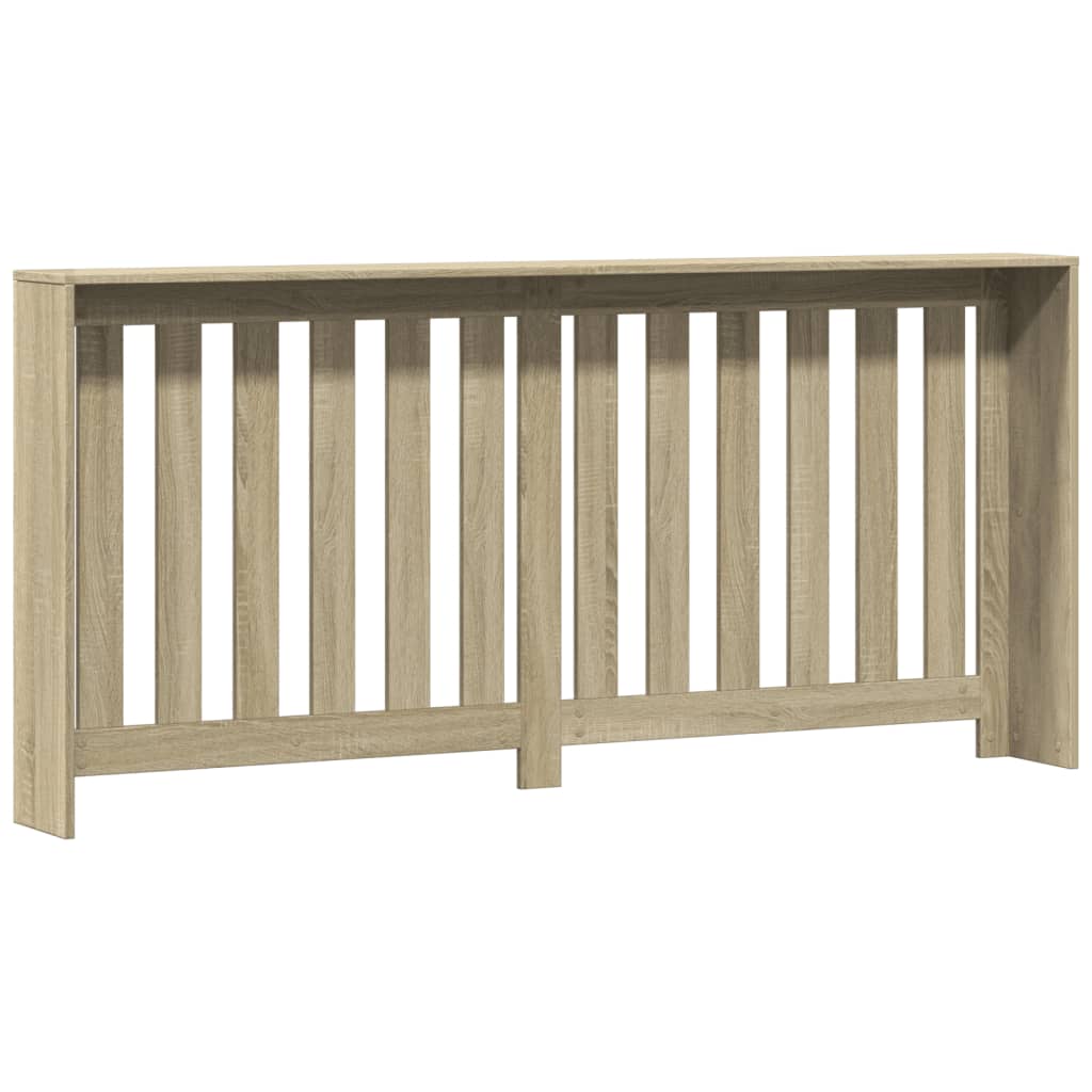 Radiator Cover Sonoma Oak 175x20x82 cm Engineered Wood