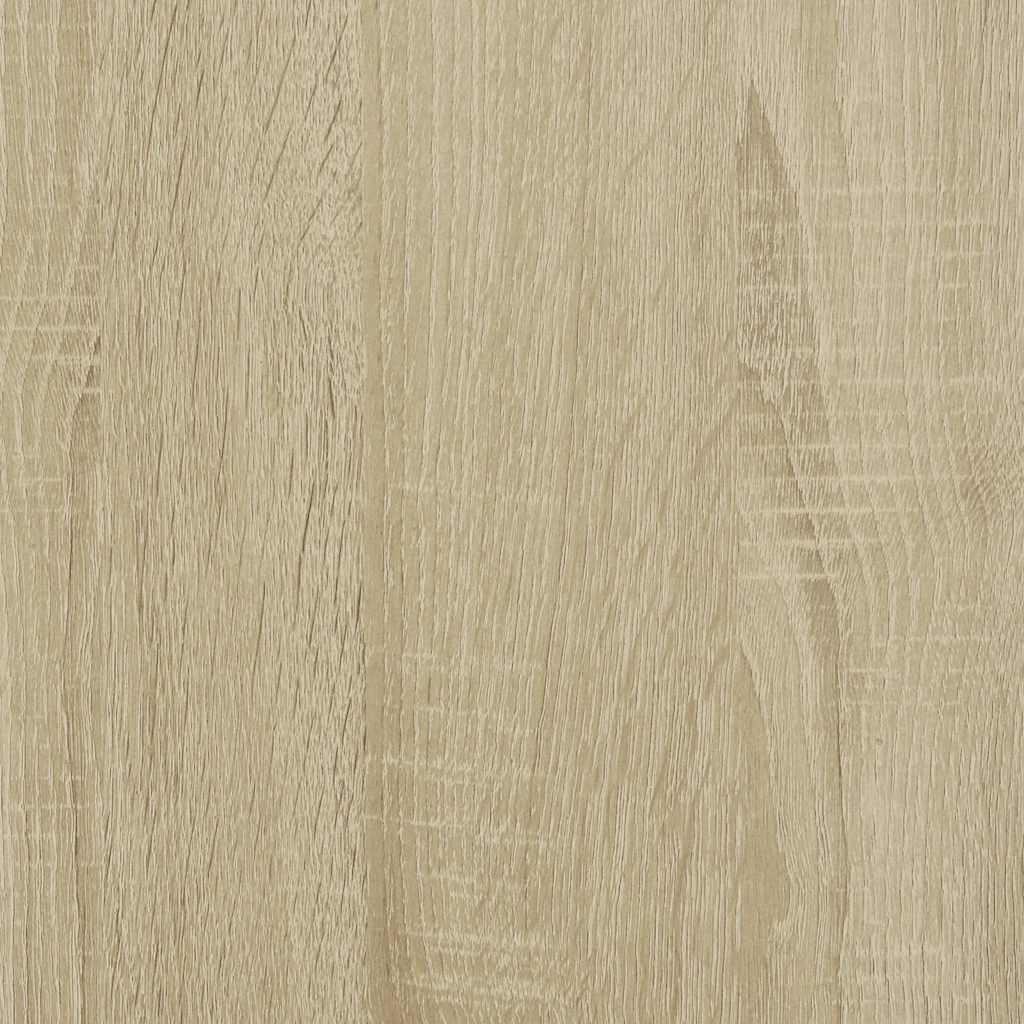 Radiator Cover Sonoma Oak 205x21.5x83.5 cm Engineered Wood