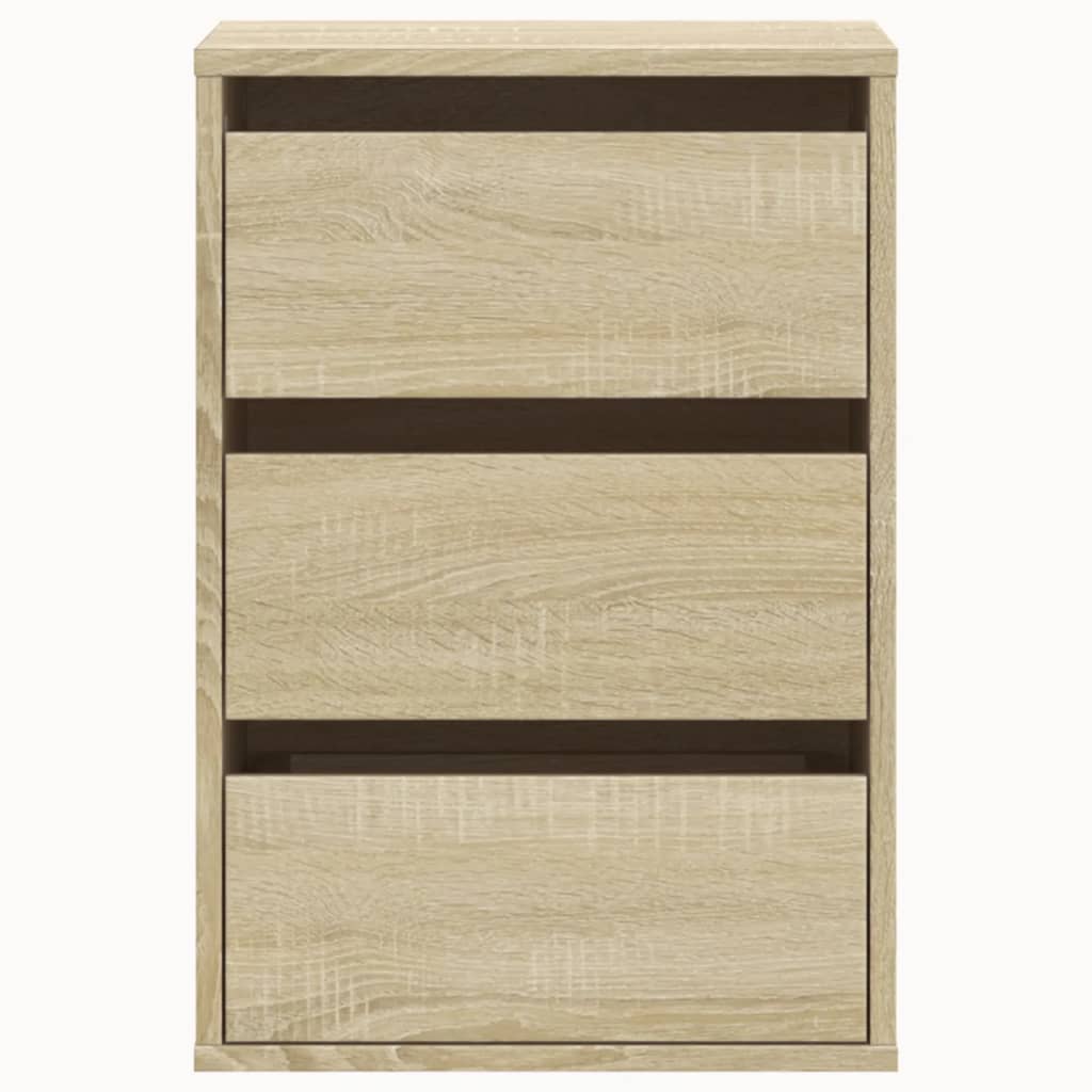 Corner Chest of Drawers Sonoma Oak 40x41x58 cm Engineered Wood