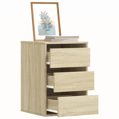 Corner Chest of Drawers Sonoma Oak 40x41x58 cm Engineered Wood