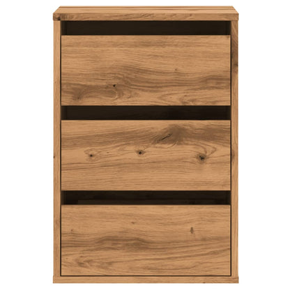 Corner Chest of Drawers Artisian Oak 40x41x58 cm Engineered Wood