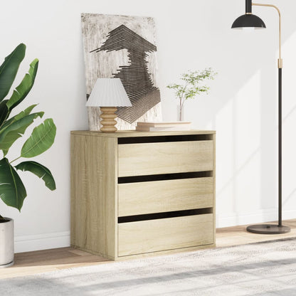 Corner Chest of Drawers Sonoma Oak 60x41x58 cm Engineered Wood