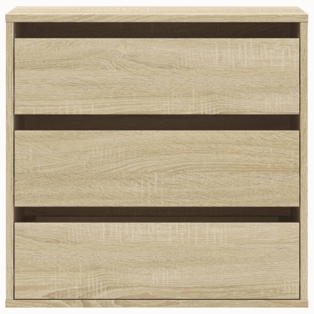 Corner Chest of Drawers Sonoma Oak 60x41x58 cm Engineered Wood