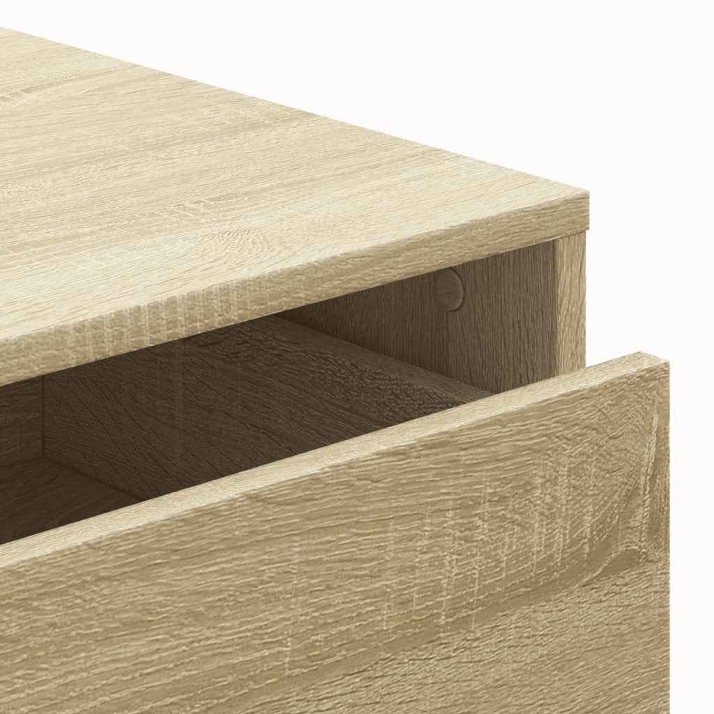 Corner Chest of Drawers Sonoma Oak 60x41x58 cm Engineered Wood