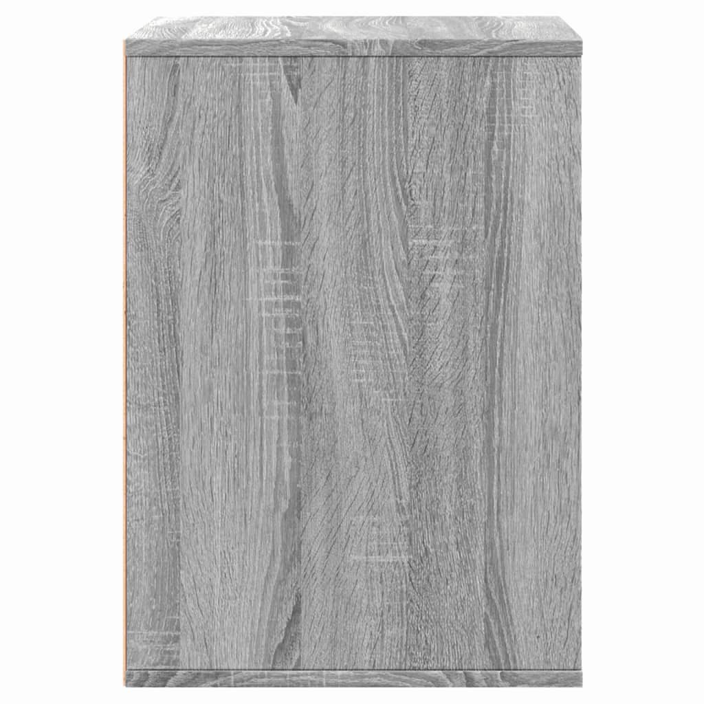 Corner Chest of Drawers Grey Sonoma 60x41x58 cm Engineered Wood