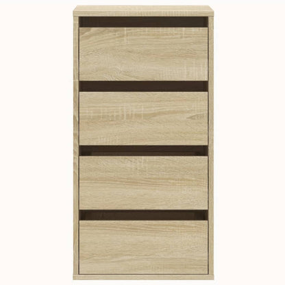 Corner Chest of Drawers Sonoma Oak 40x41x76 cm Engineered Wood